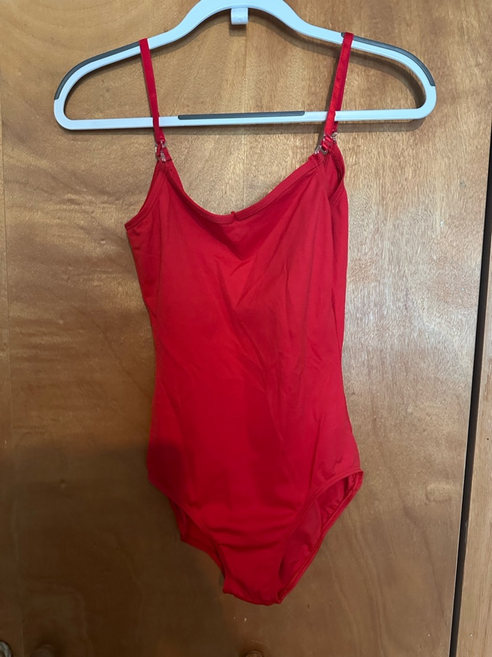 Capezio Dance Bodysuit candy red size medium